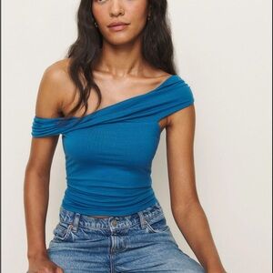 Reformation Eve Knit Top